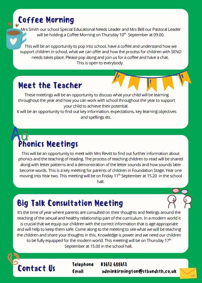 Autumn Newsletter back